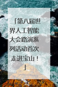 第八届世界人工智能大会路演系列活动首次走进宝山！