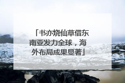书亦烧仙草借东南亚发力全球，海外布局成果显著