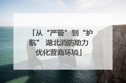 从“严管”到“护航” 湖北消防助力优化营商环境