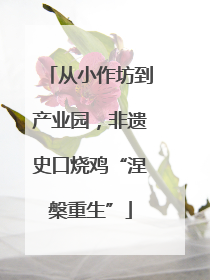 从小作坊到产业园，非遗史口烧鸡“涅槃重生”