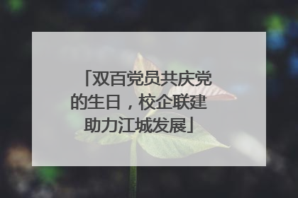 双百党员共庆党的生日，校企联建助力江城发展