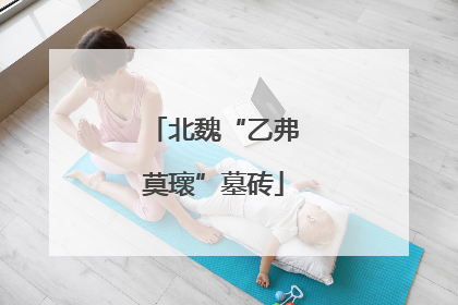 北魏“乙弗莫瓌”墓砖
