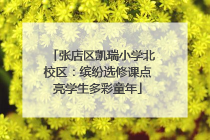 张店区凯瑞小学北校区：缤纷选修课点亮学生多彩童年