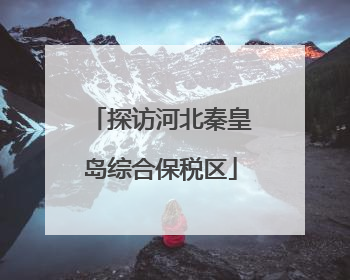 探访河北秦皇岛综合保税区