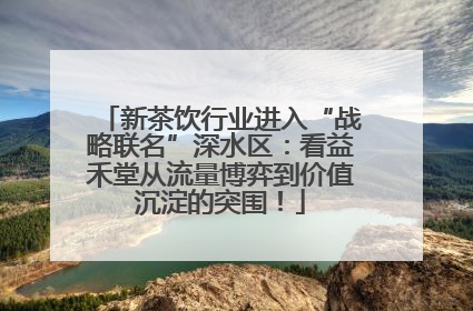 新茶饮行业进入“战略联名”深水区：看益禾堂从流量博弈到价值沉淀的突围！
