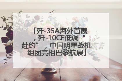 歼-35A海外首展，歼-10CE低调“赴约”，中国明星战机组团亮相巴黎航展