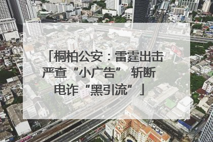 桐柏公安：雷霆出击严查“小广告” 斩断电诈“黑引流”