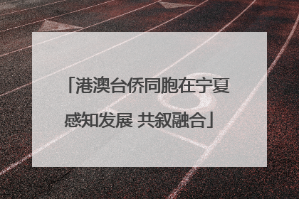 港澳台侨同胞在宁夏感知发展 共叙融合