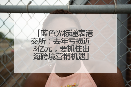 蓝色光标递表港交所：去年亏损近3亿元，要抓住出海跨境营销机遇