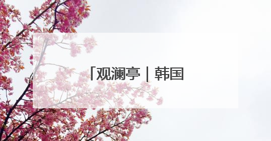 观澜亭｜韩国总统李在明：新的“平衡者”