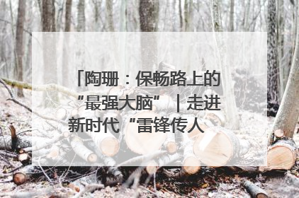 陶珊：保畅路上的“最强大脑”｜走进新时代“雷锋传人 长沙榜样”