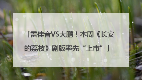 雷佳音VS大鹏！本周《长安的荔枝》剧版率先“上市”