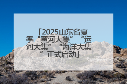 2025山东省夏季“黄河大集”“运河大集”“海洋大集”正式启动