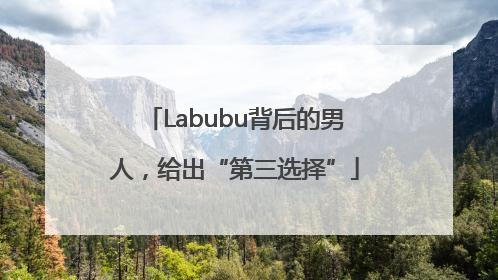 Labubu背后的男人，给出“第三选择”